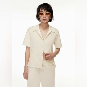 WILFRED FREE cream sunny shirt